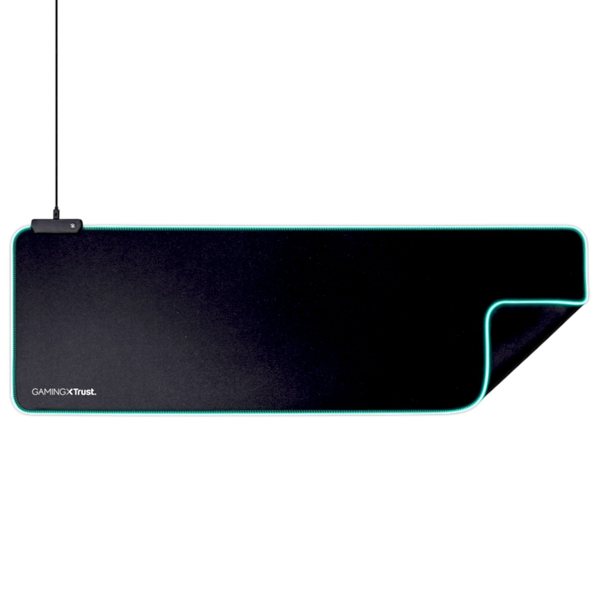 Mouse Pad RGB XXL Trust Gxt 764 Glide 93X30cm Designed For Gaming