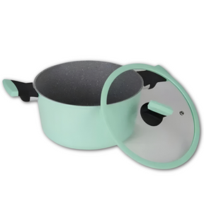 Pack Batería de Cocina Profesional KW Marble - Aluminio Mint