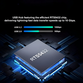 HUB USB-C 3.2 Aluminium 4 Puertos C TM-100554