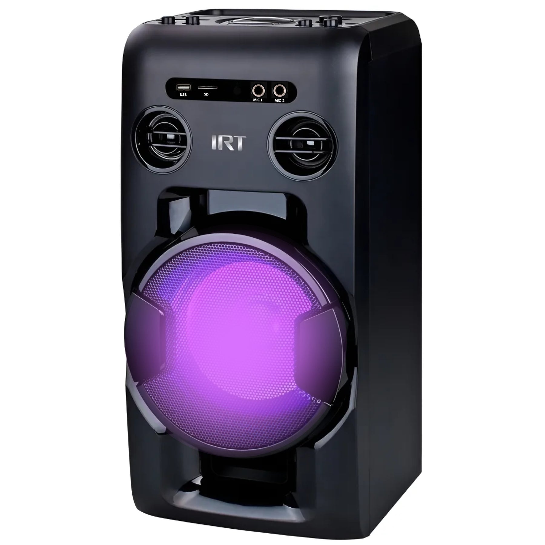 Parlante Portatil IRT Taurus Pro TWS Retro Iluminado 25W RMS