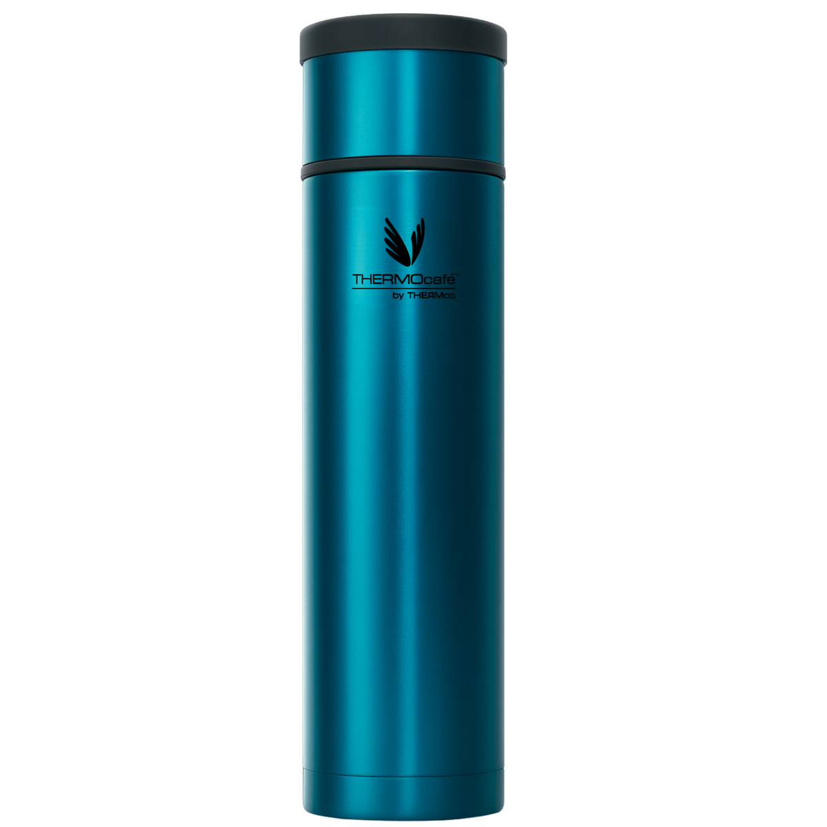 Termo Premium de Acero Inoxidable 1L Azul Metalizado 12H/24H