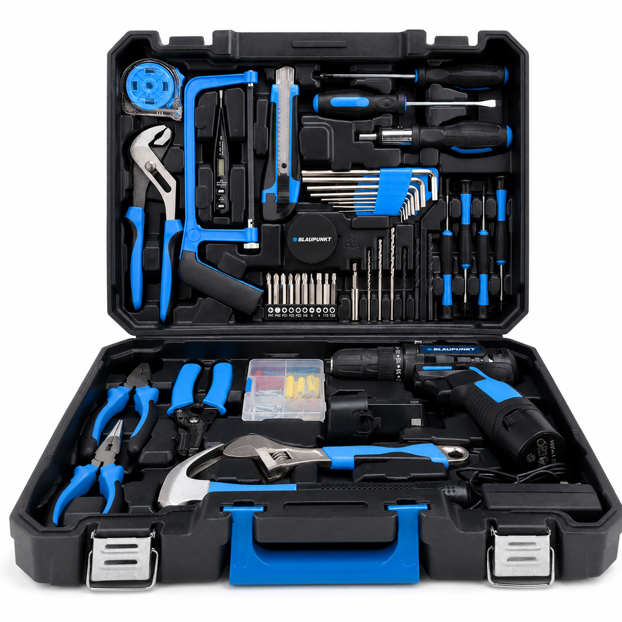 Kit de Herramientas Multiusos +Desatornillador Eléctrico 12V