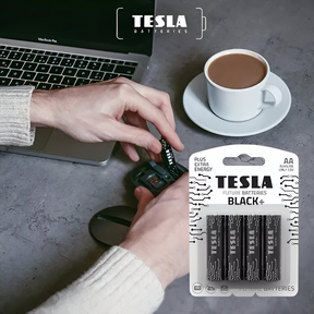 Pack 12 Pilas Tesla Black+ AA T-ES-011 Alcalina High Power