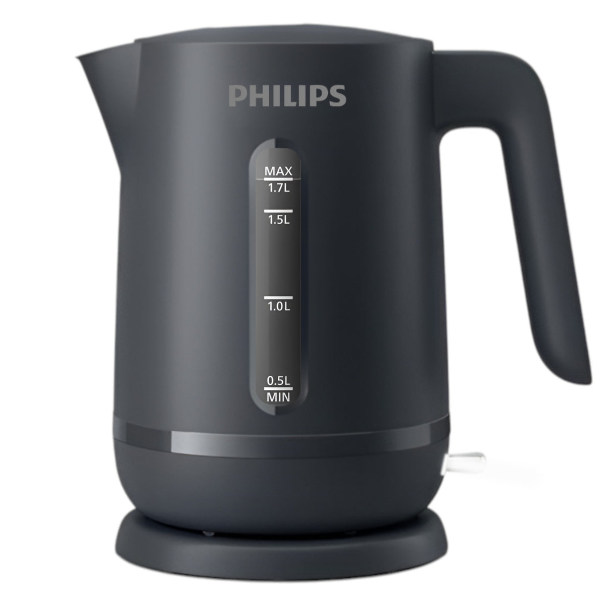 Hervidor Philips 1.7 Litros con Base Giratoria de 360° Black