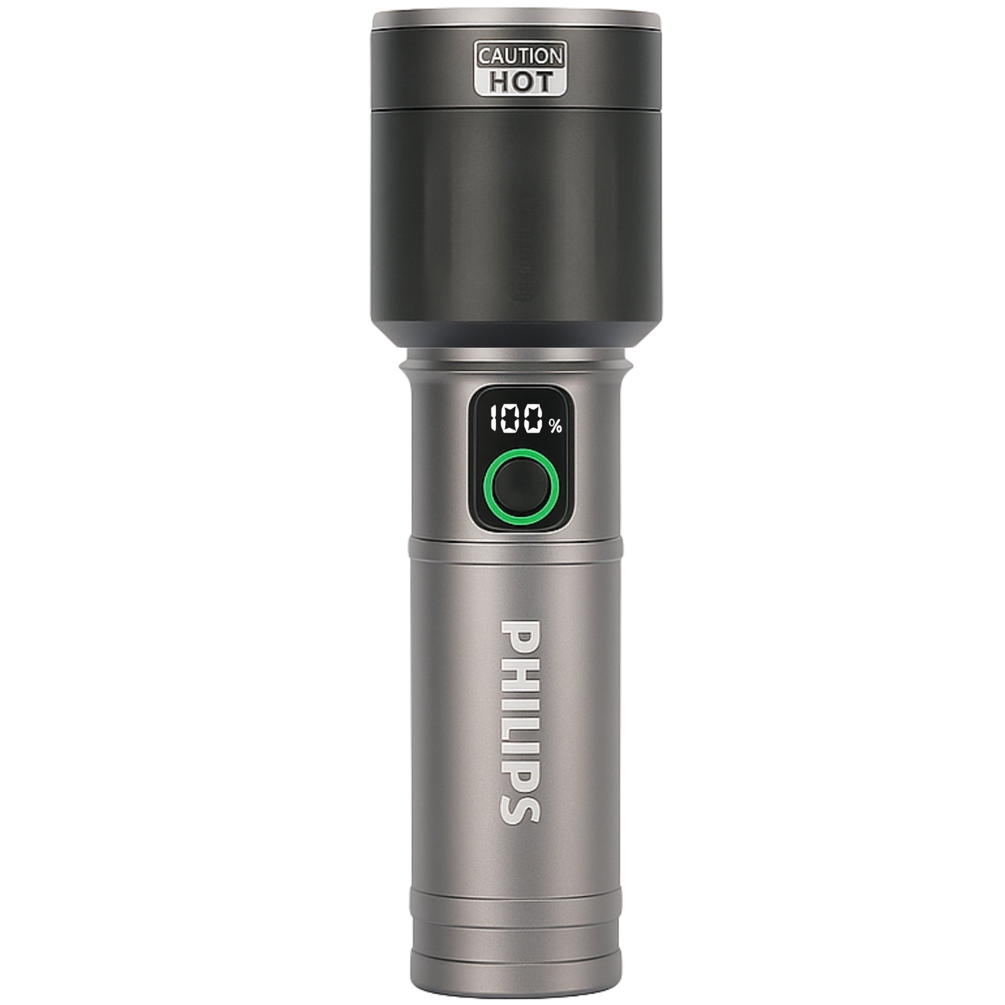 Linterna LED 60W High Power Zoom Aluminium USB-C Recargable