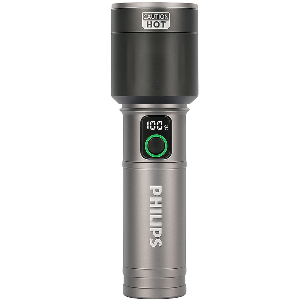 Linterna LED 60W High Power Zoom Aluminium USB-C Recargable