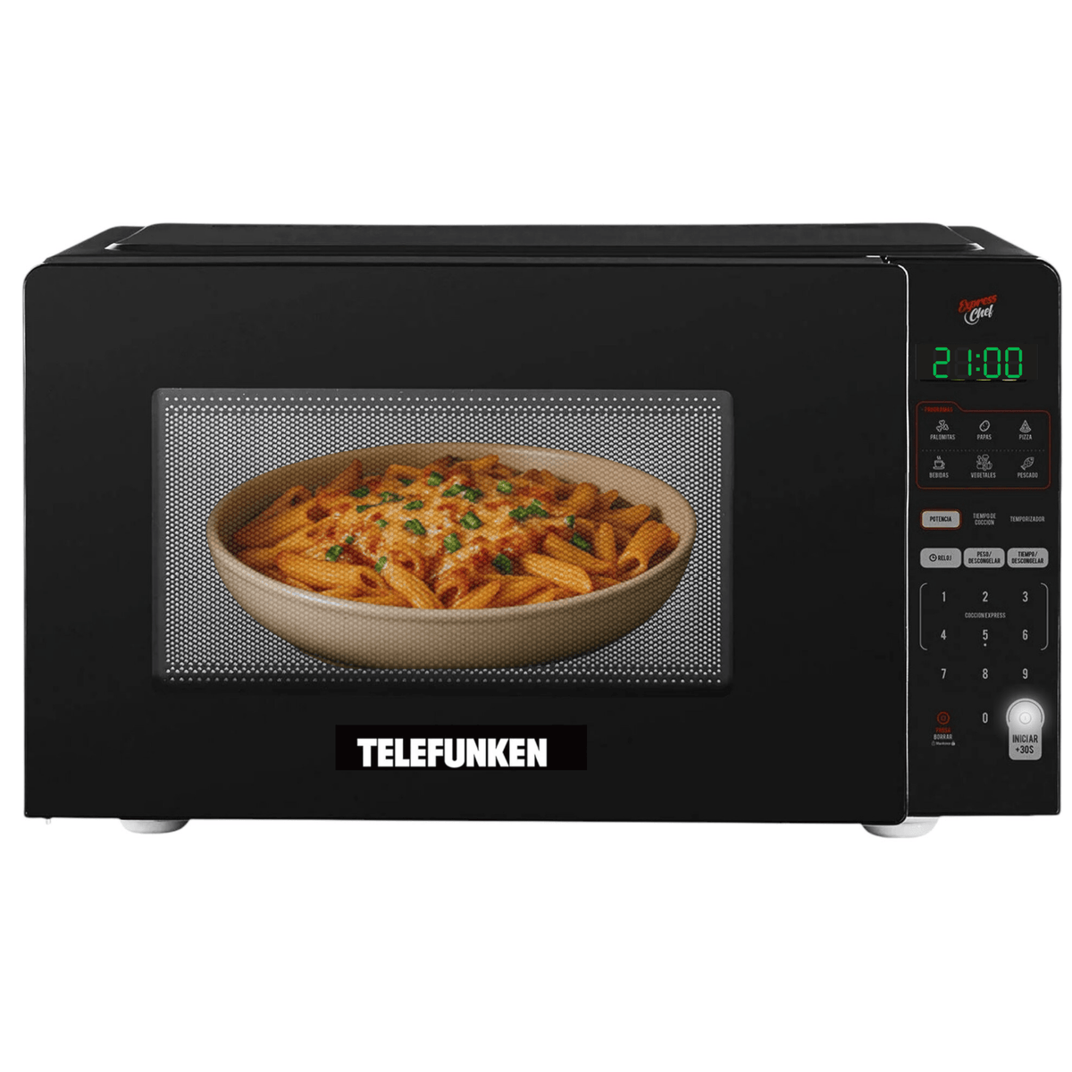 Microondas Express Chef Digital 26 Litros 900W TFK-26D SEC