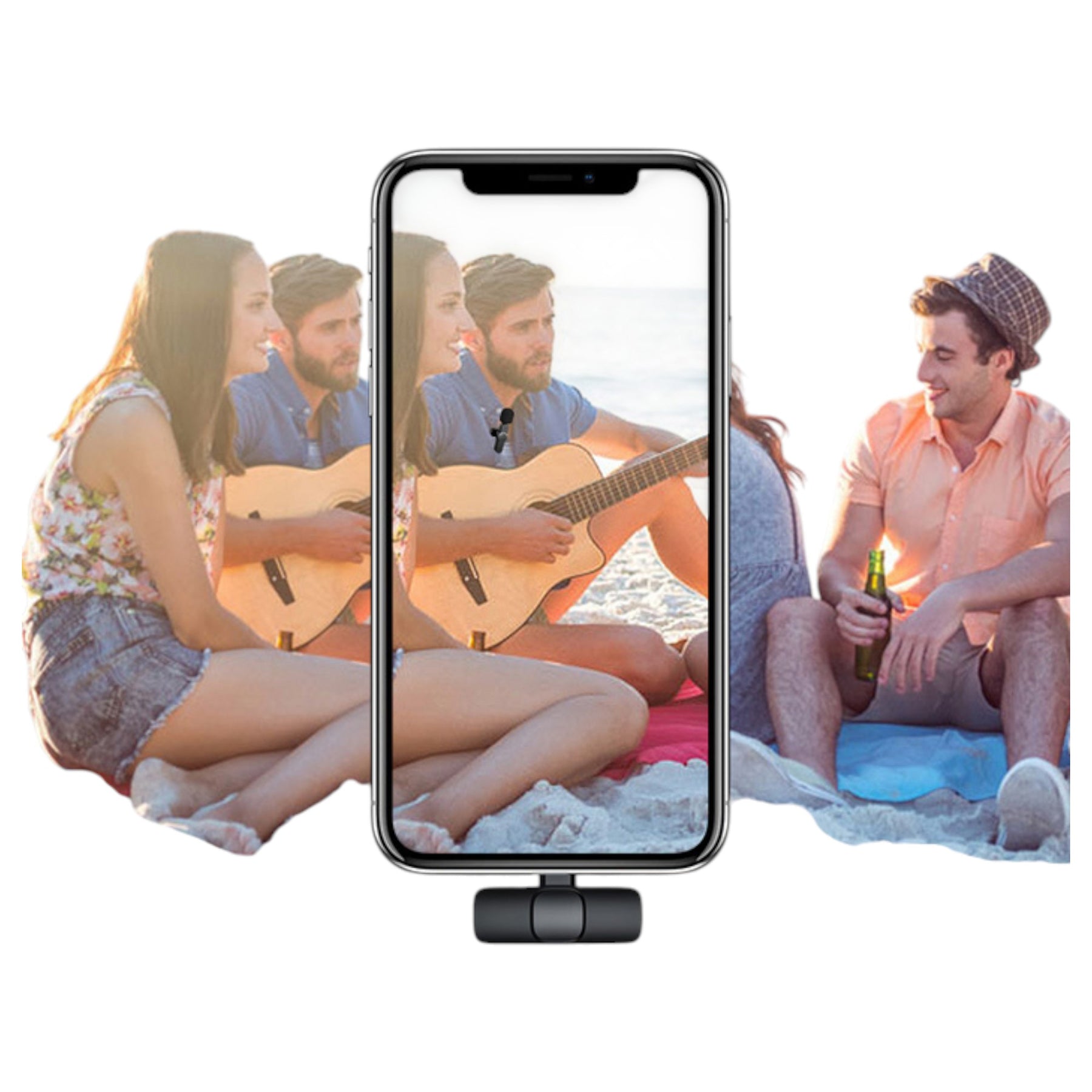 Pack de Micrófonos Inalámbricos HIFI de Smartphone TM-300527