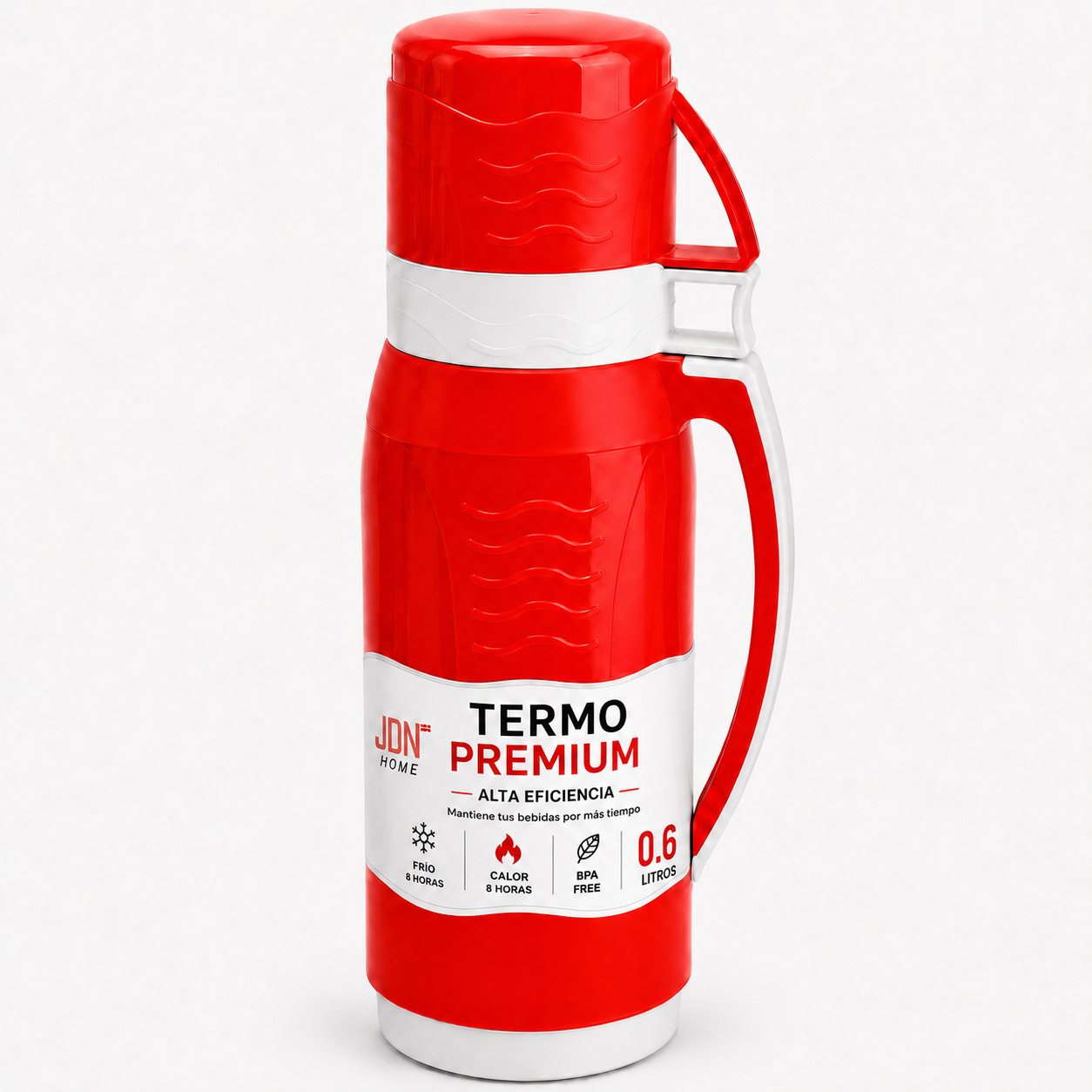 Termo JDN 600ML para Agua Fría y Caliente / Conserva 8 Horas