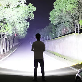 Linterna LED 60W High Power Zoom Aluminium USB-C Recargable