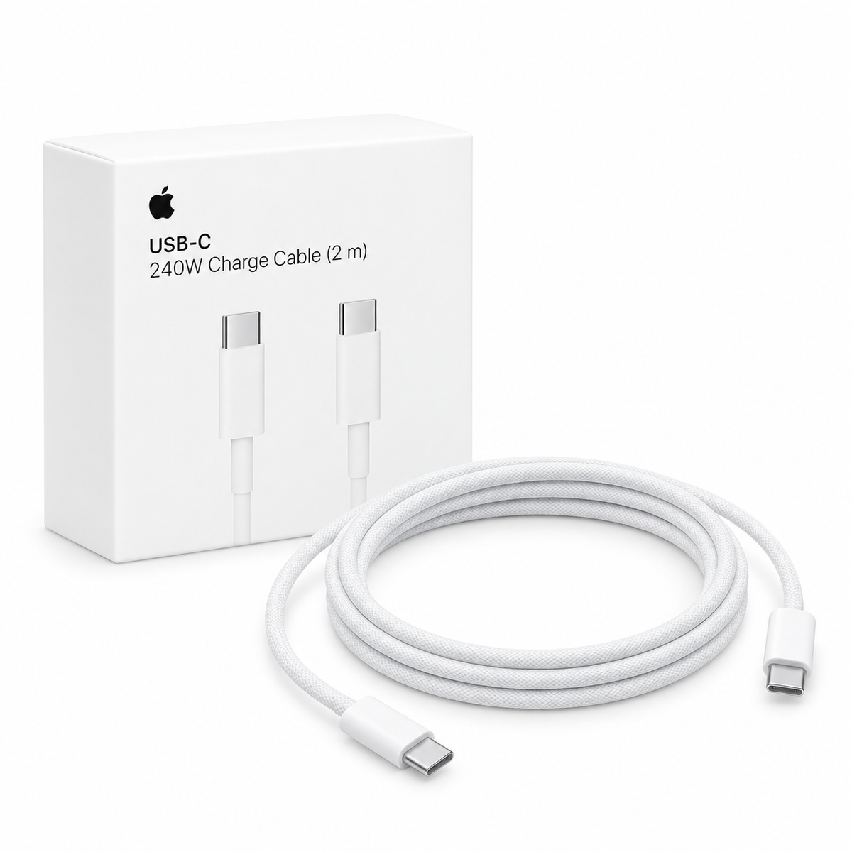 Cable USB-C a USB-C Apple 240W High Power White 2MT Original