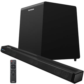 Soundbar + Subwoofer 8" Wireless Sound System Bluetooth 350W