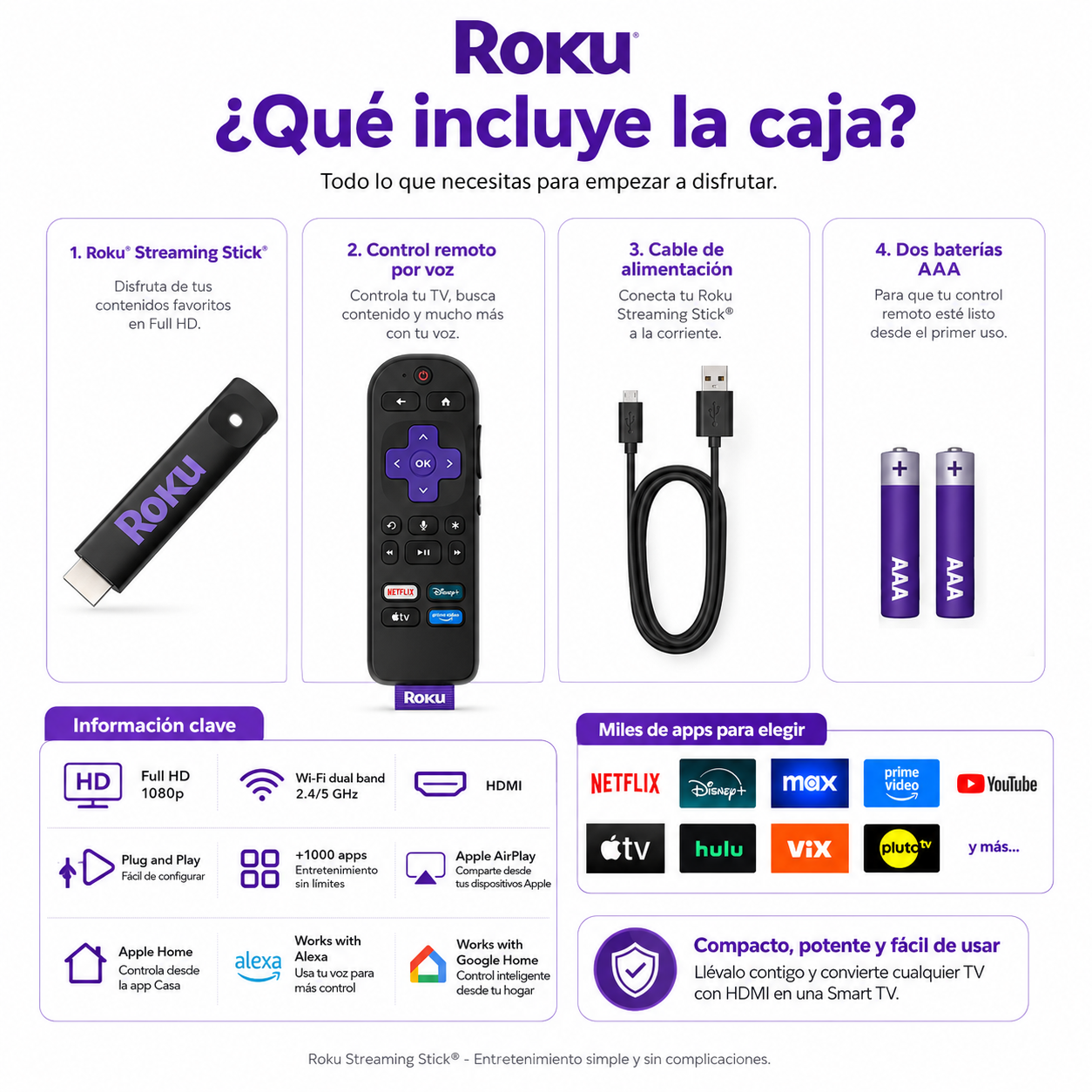 Roku TV Express FHD Streaming 1080p 60HZ Dual WIFI 2G & 5G