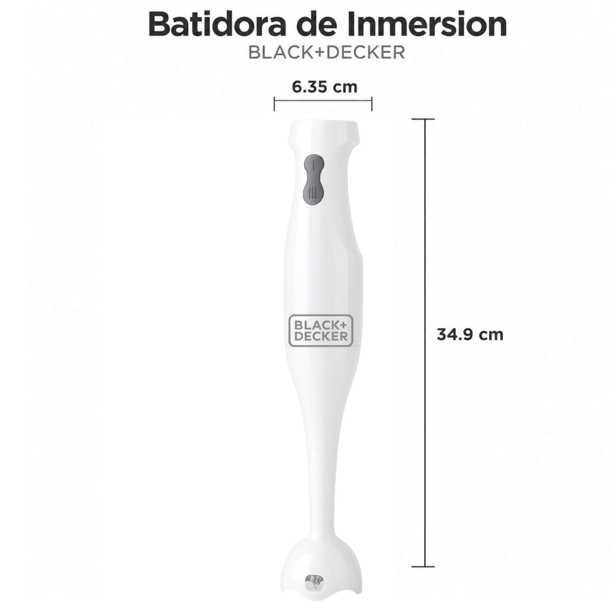 Batidora De Inmersión Multifuncional Black + Decker HB-2400W