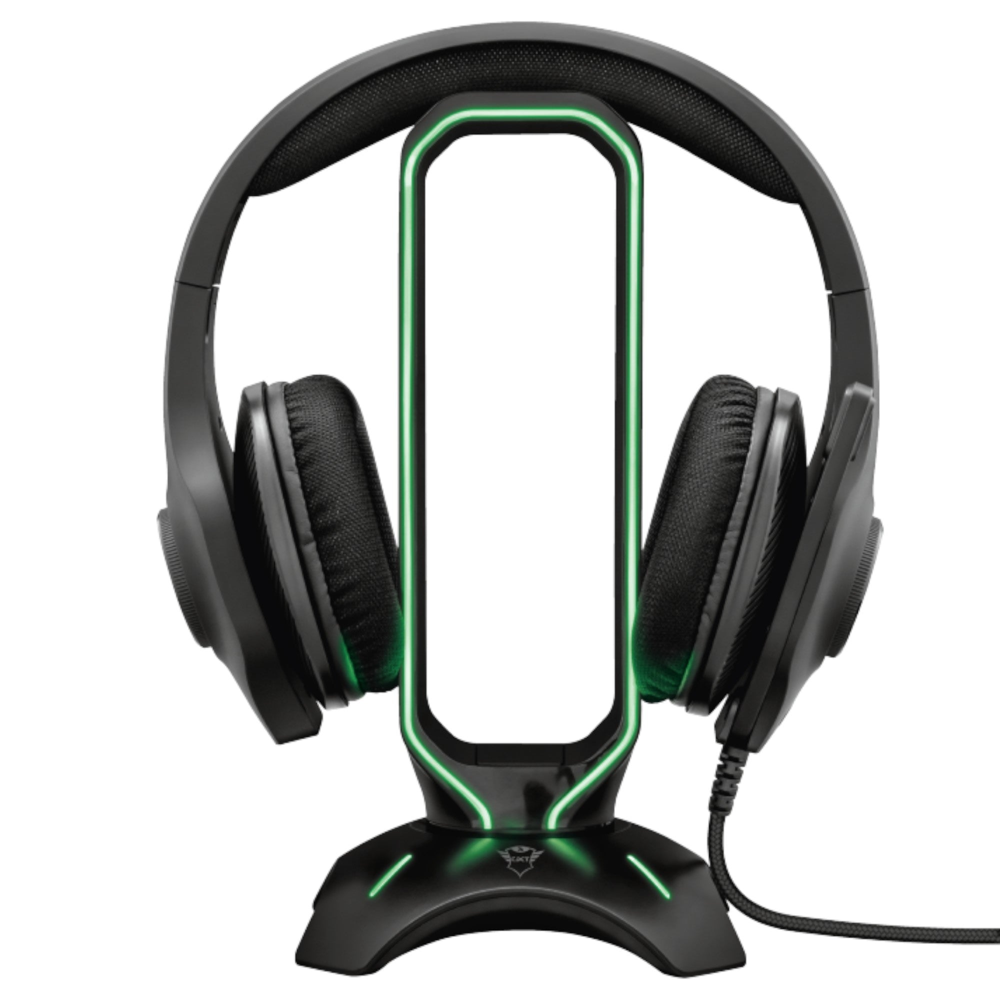 Soporte Stand Gamer RGB para Audífonos Trust Gxt 265 + HUB