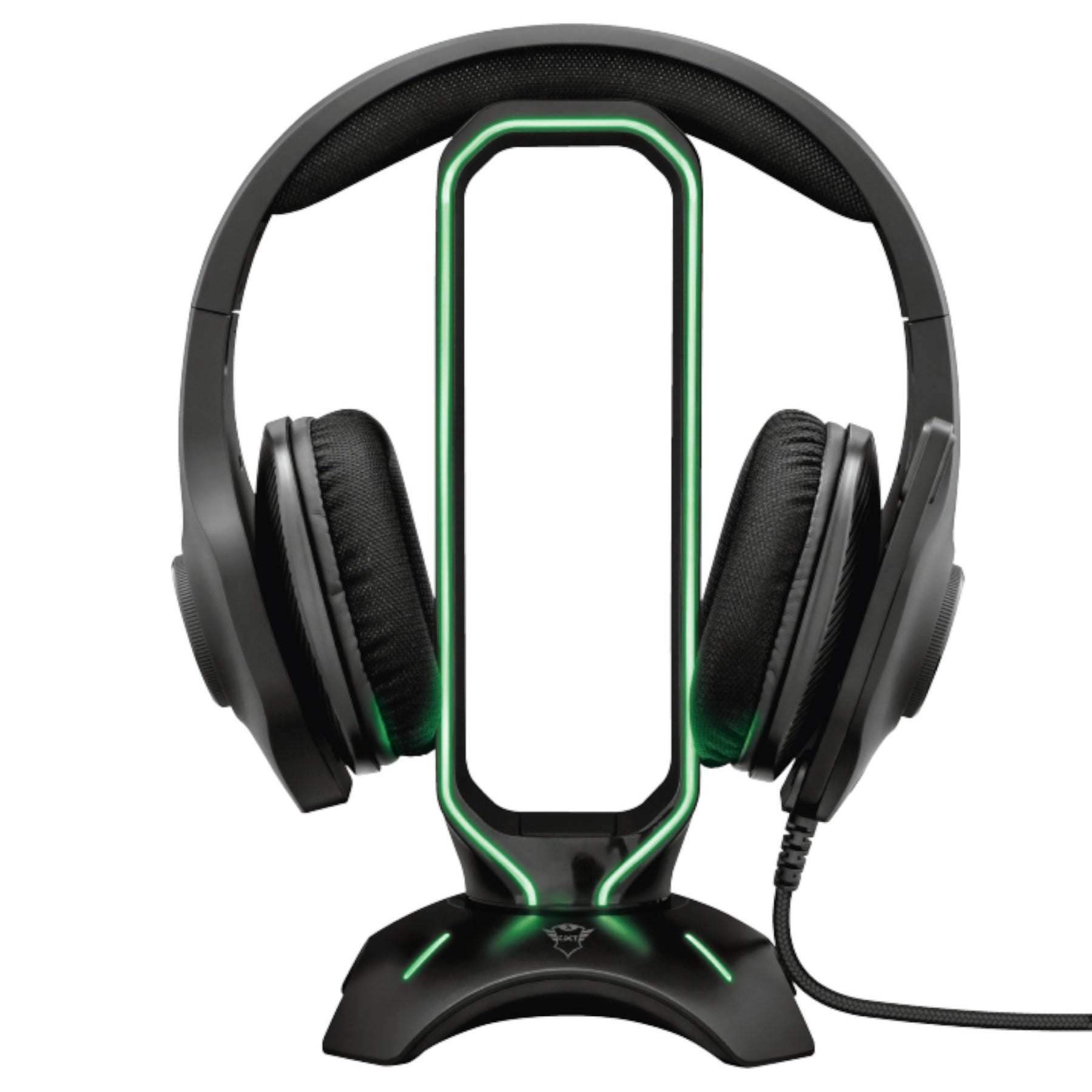 Soporte Stand Gamer RGB para Audífonos Trust Gxt 265 + HUB