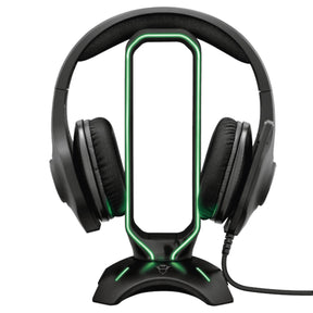 Soporte Stand Gamer RGB para Audífonos Trust Gxt 265 + HUB