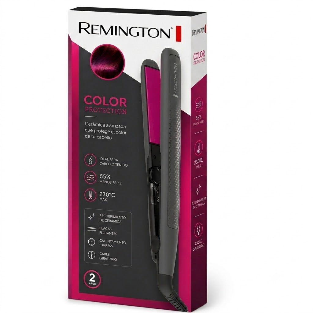 Alisador De Cabello Remington Color Protect S6300 Anti Frizz