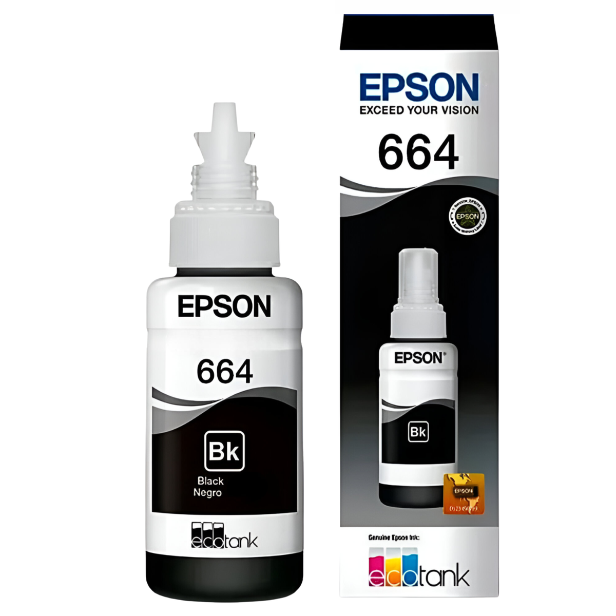 Tinta Epson 664 Original Negra 70Ml Premium Edition