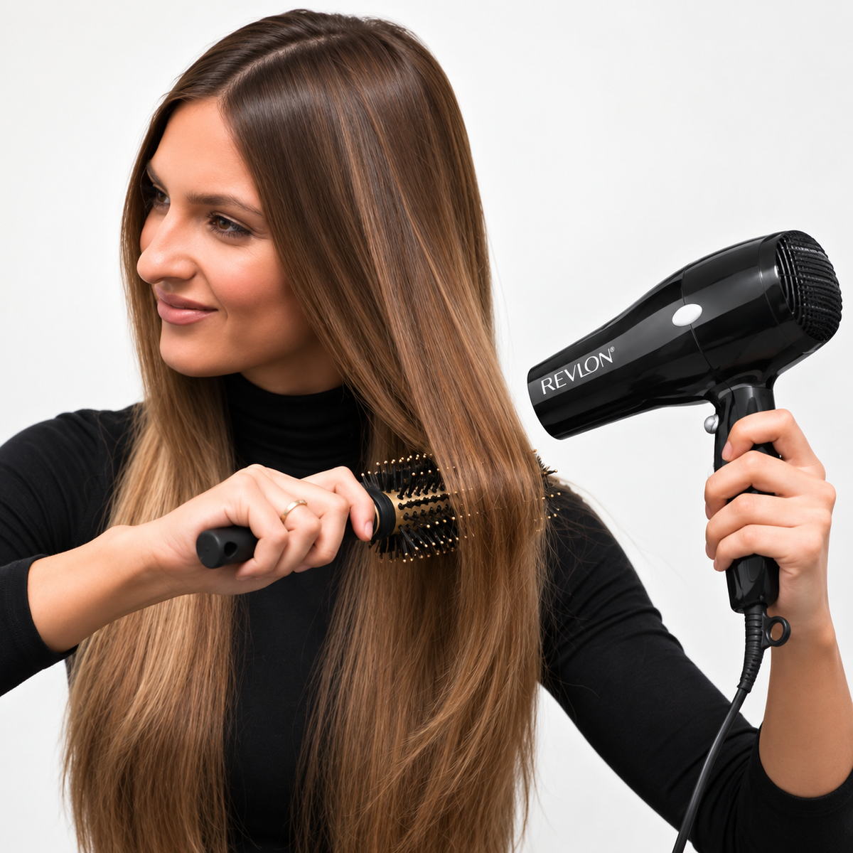 Secador de Cabello para Viajes Revlon DR5260 Negro ionizado