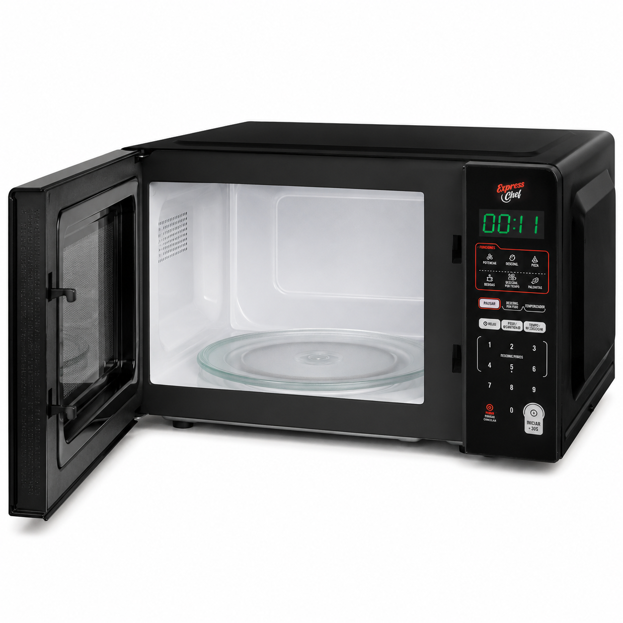 Microondas Express Chef Digital 26 Litros 900W TFK-26D SEC