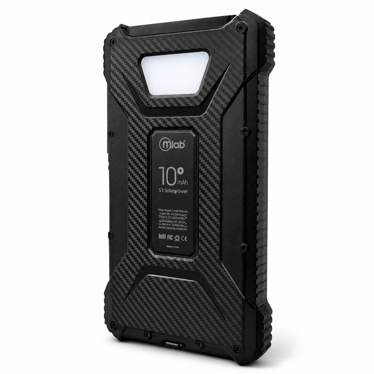 Powerbank Solar Outdoor Multipuertos 10000maH Carga Rápida