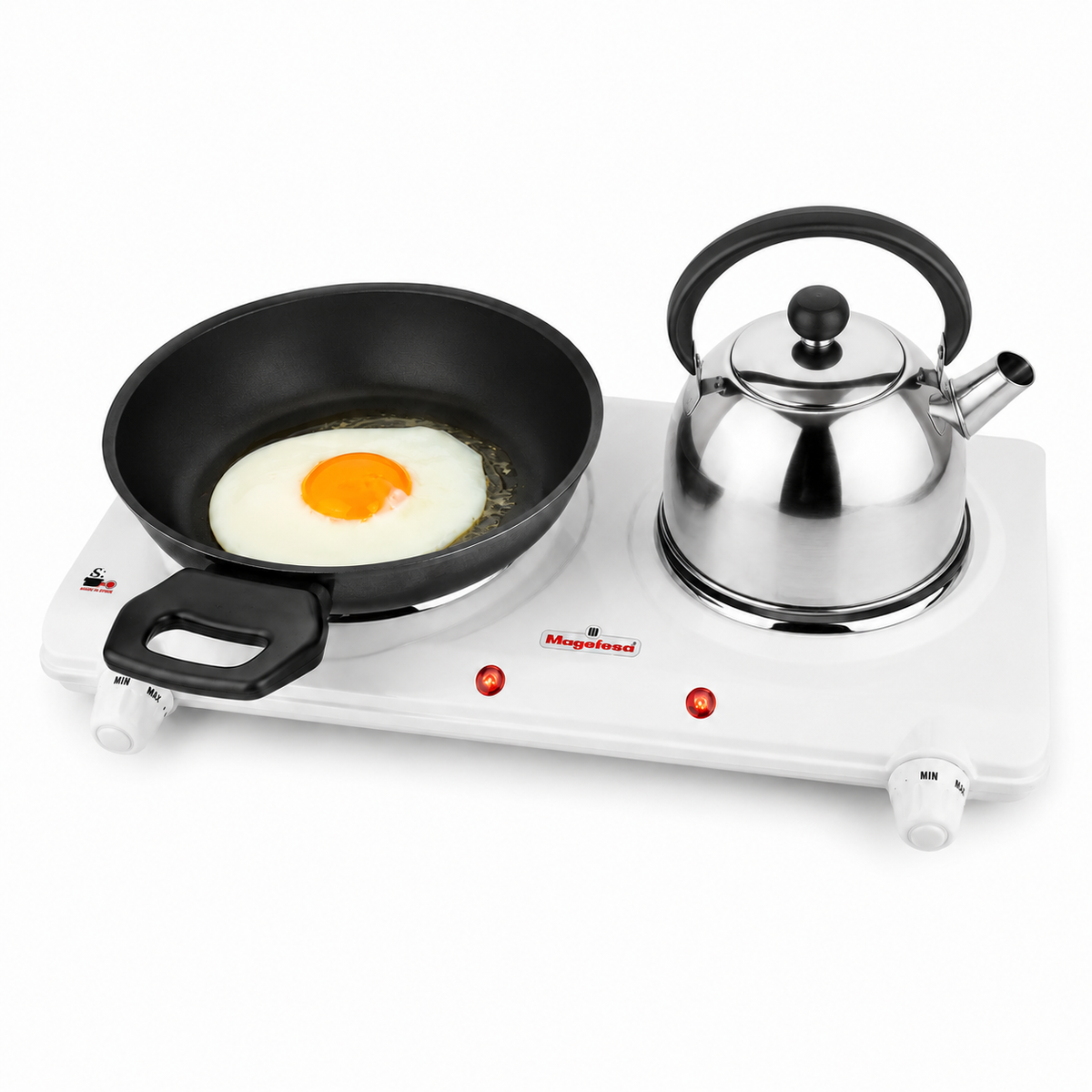 Cocina Eléctrica Multifuncional Magefesa Dual Plate MGF8023