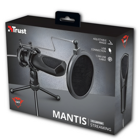 Microfono Usb de Condensador Profesional Trust GXT 232 Mantis