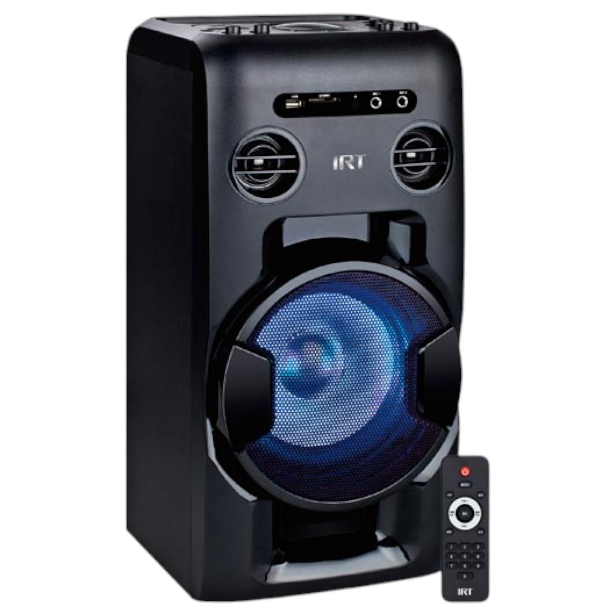 Parlante Portatil IRT Taurus Pro TWS Retro Iluminado 25W RMS