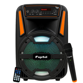 Parlante Karaoke con Micrófono inalámbrico Fujitel BT8L1NEW