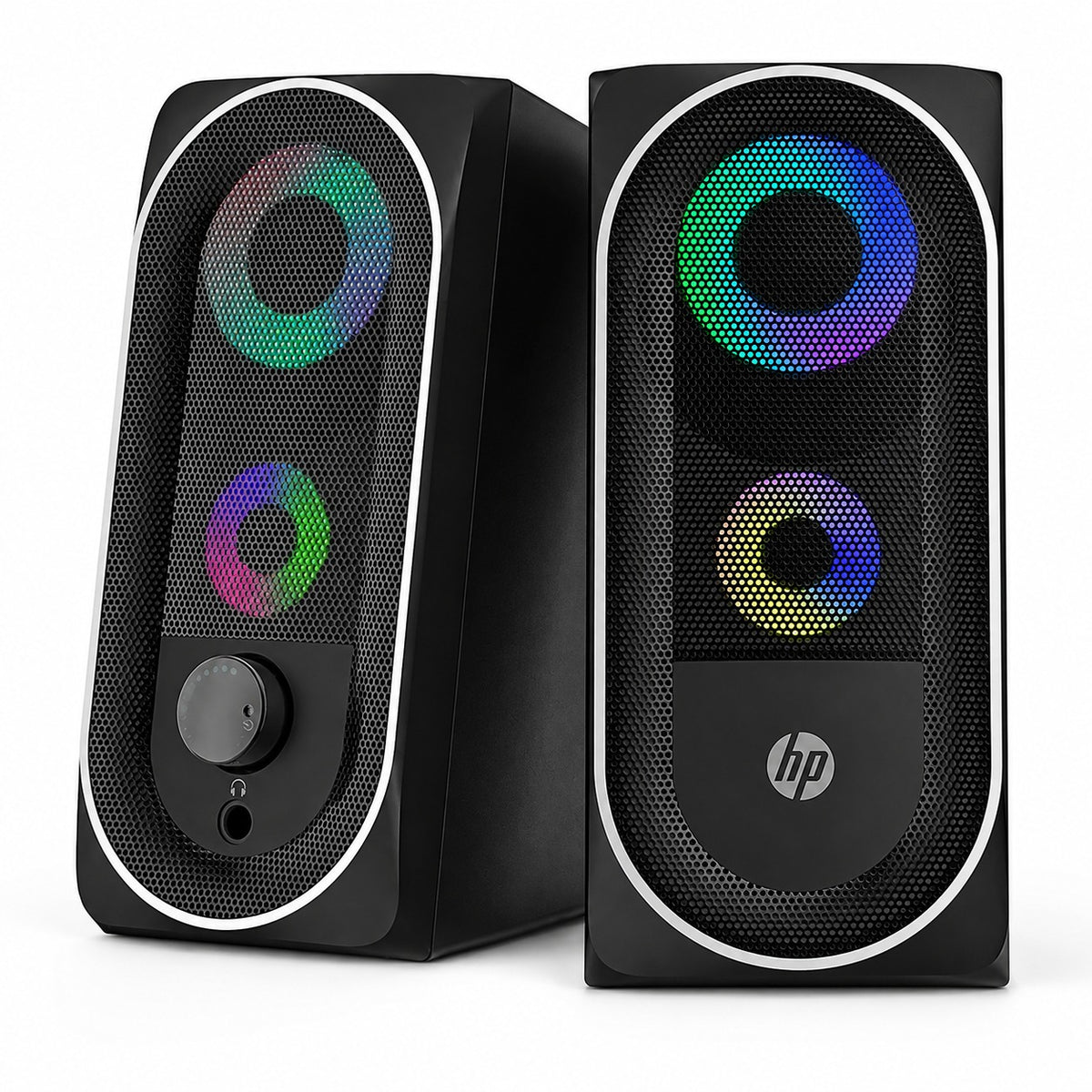 Parlante USB HP de 6W Estéreo con Iluminación Rgb DHE-6001