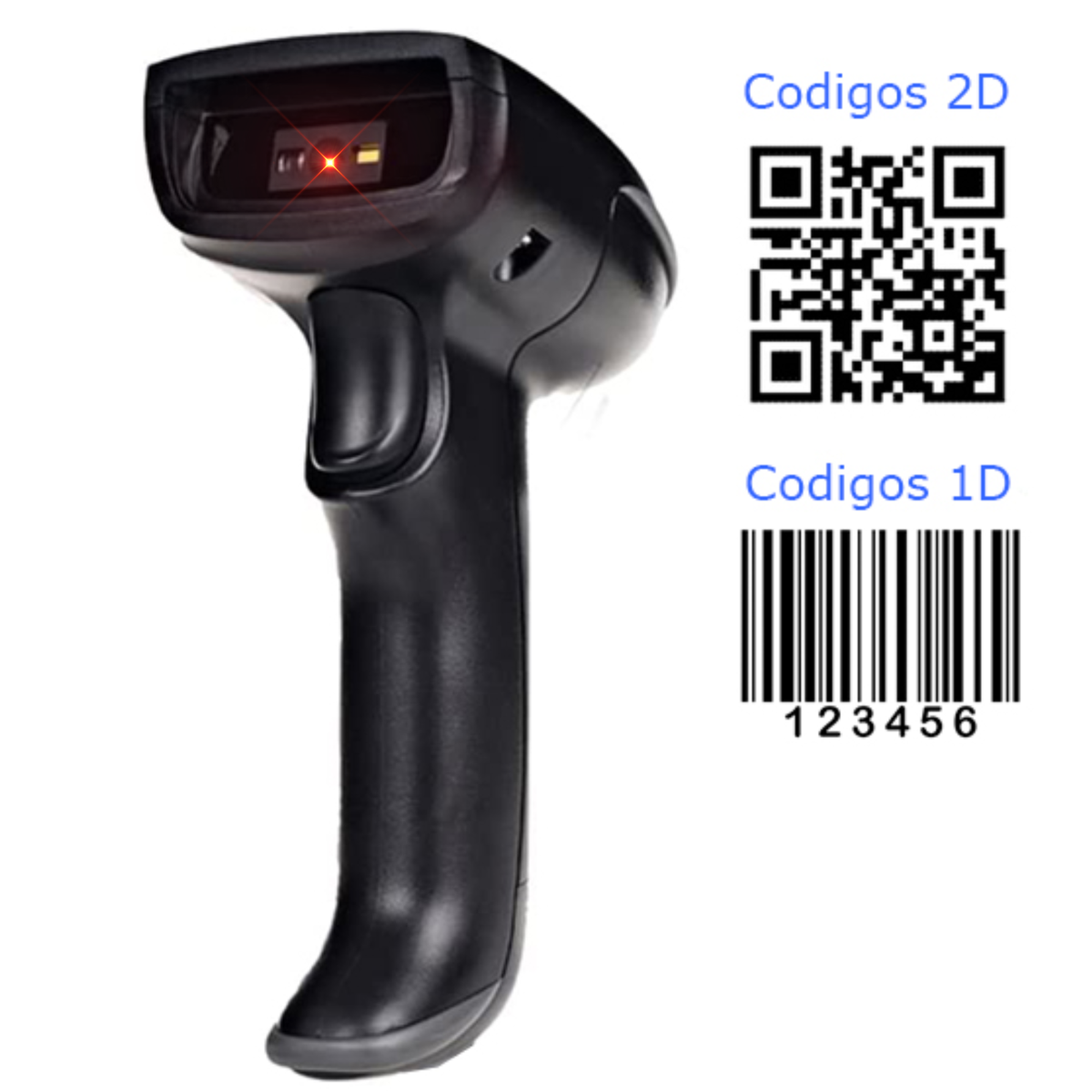 Lector Profesional de Códigos de Barra y Códigos QR BSC2D90