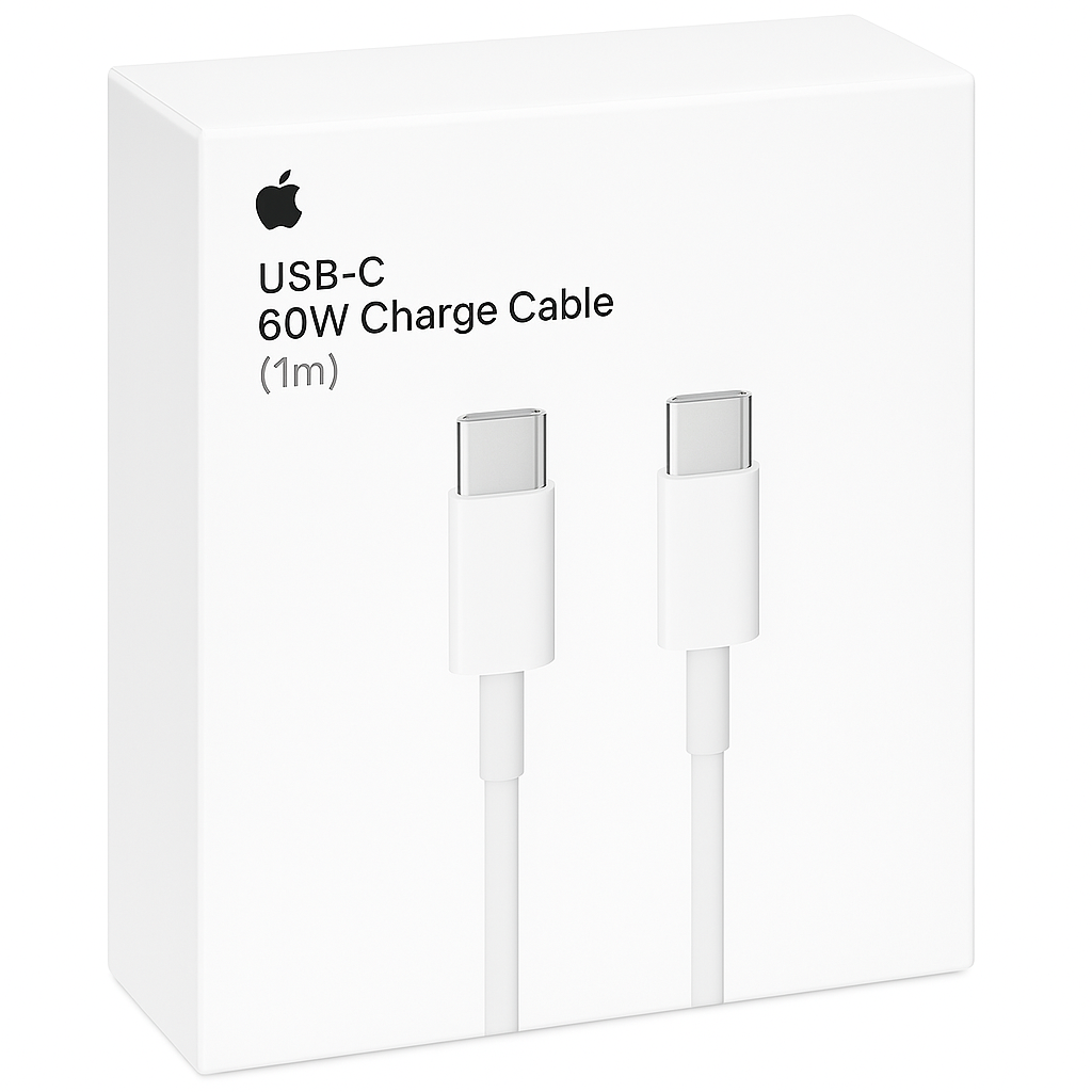 Cable Apple Original USB-C a USB-C 1MT de Carga Rápida 60W