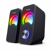 Parlantes USB con Luces RGB de 12W de Escritorio Trust Arys