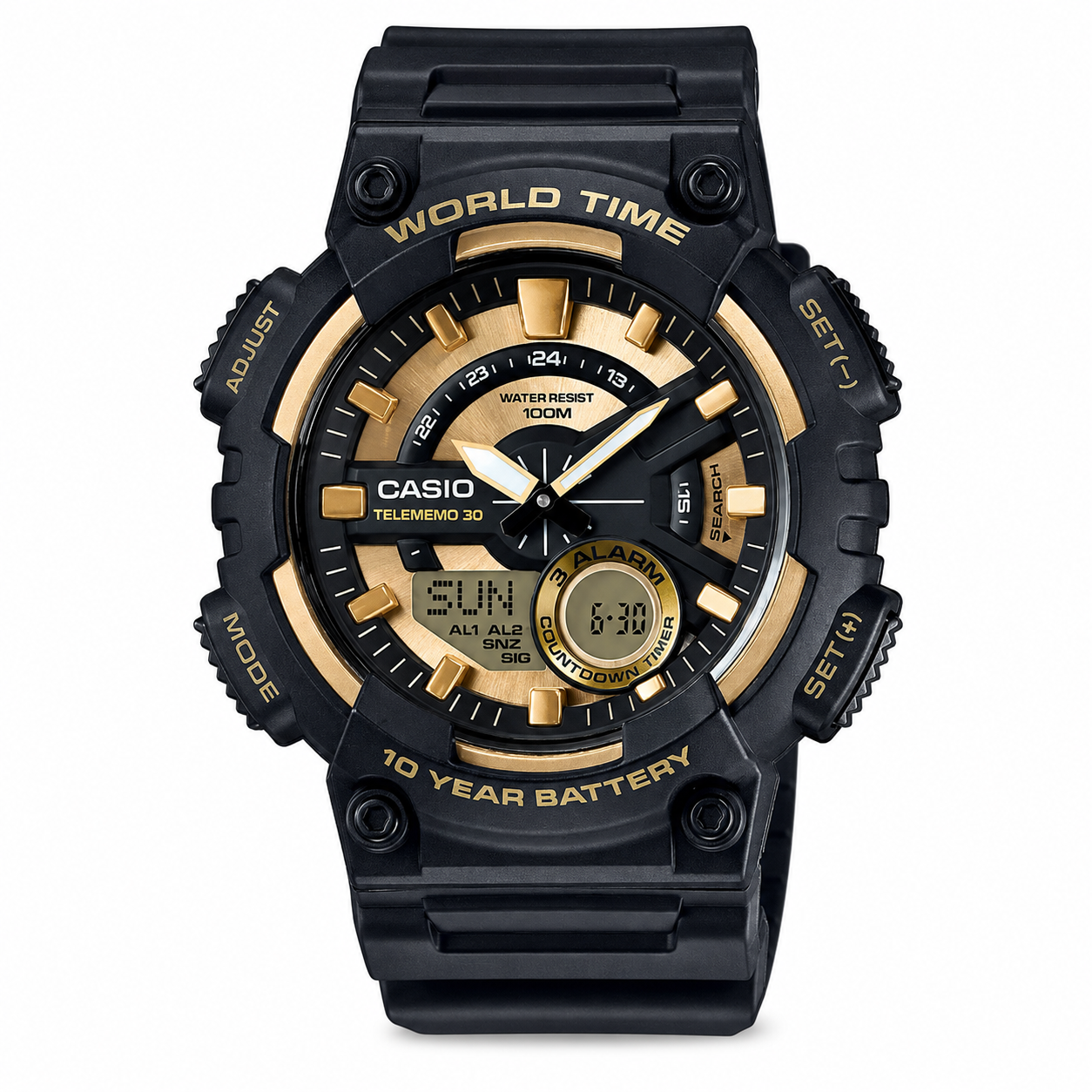 Reloj Hombre Casio Aeq-110Bw-9Avdf