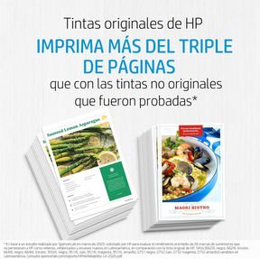Tinta HP 664 TriColor 2ML Cartridge Original F6V28AL