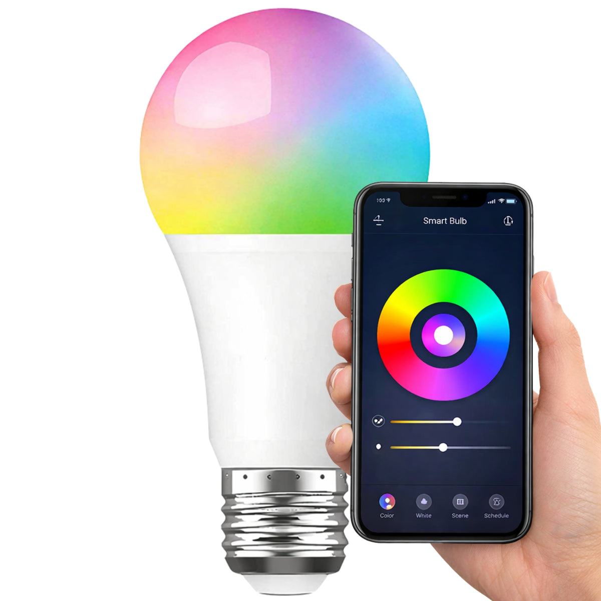 Ampolleta Irt Smart Wifi Colores E27 E27Wififr