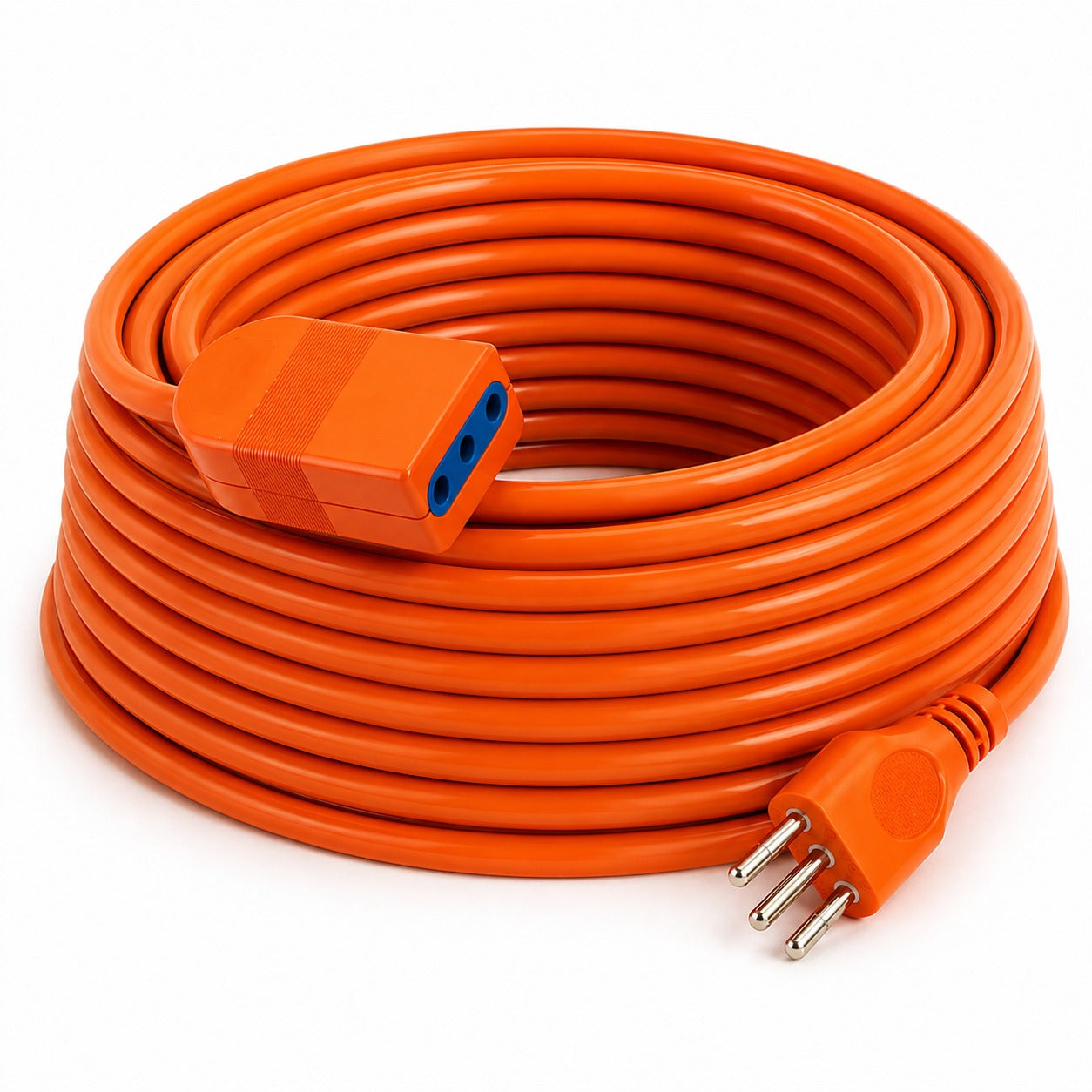 Extensión Eléctrica 30 Metros SEC XT49/ 2500W/ 10A Naranjo