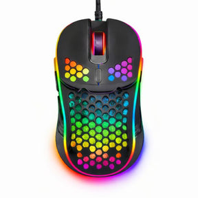 Mouse Gamer DGX Core RGB 7200 DPI Max Ergonómico
