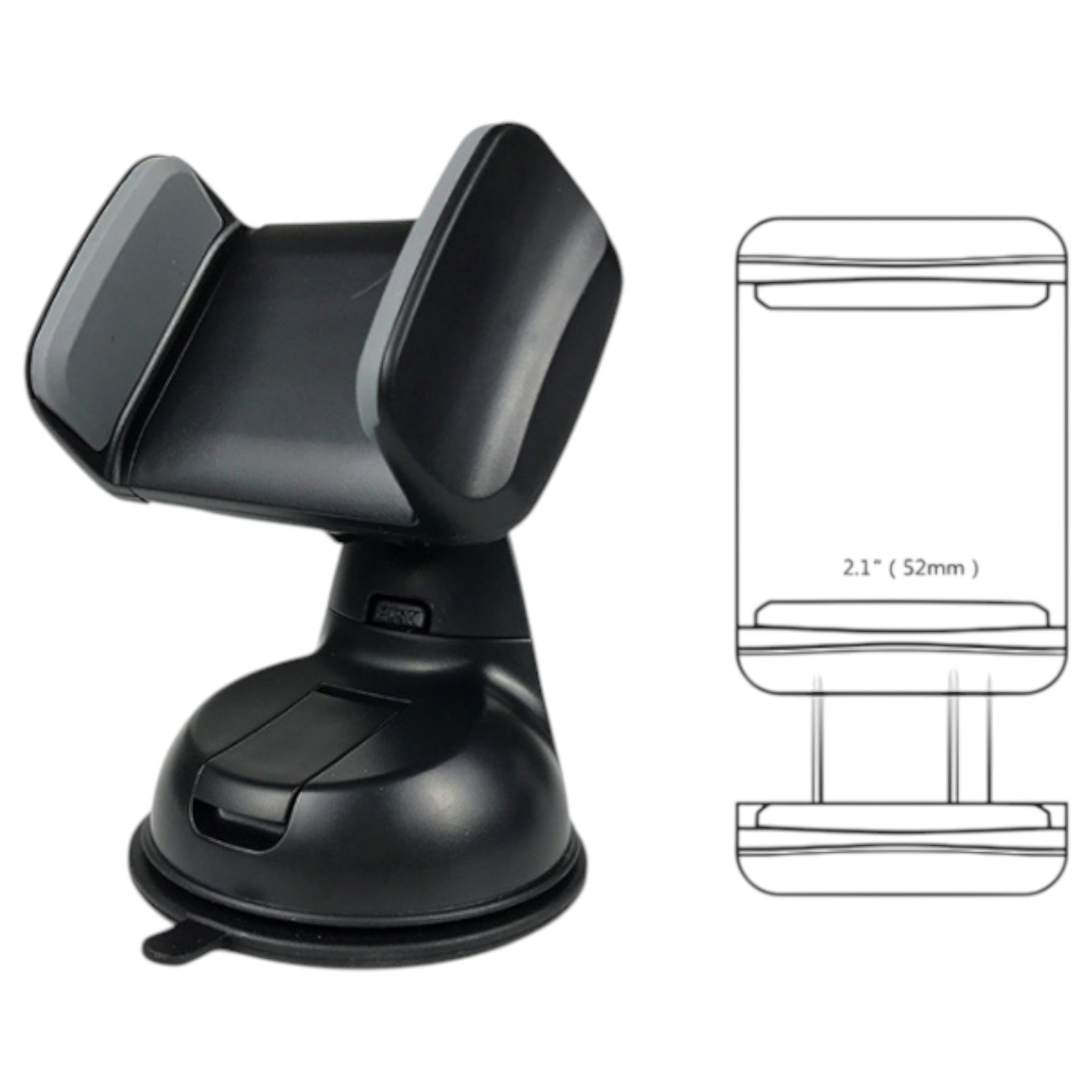 Soporte de Auto para Tablero y Parabrisas Tecmaster PH50 Pro