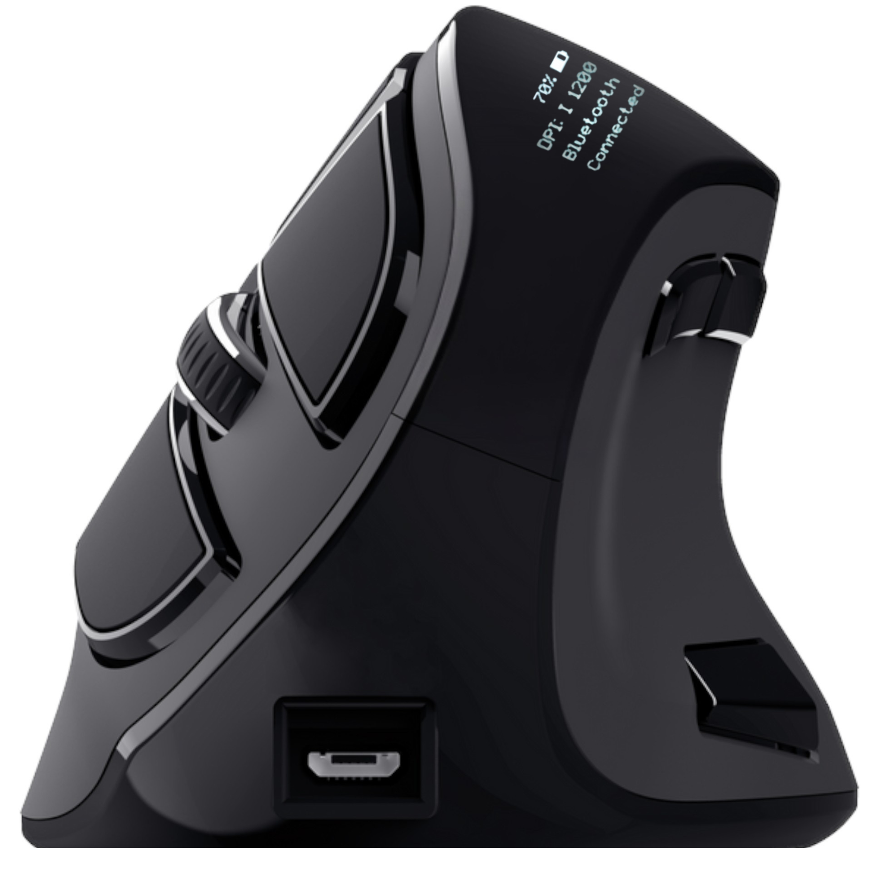 Mouse Ergonomico Profesional Trust Voxx Bluetooth Recargable