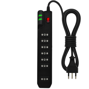 Alargador 5MT de 7 Salidas con Proteciónde Voltaje 2500W SEC