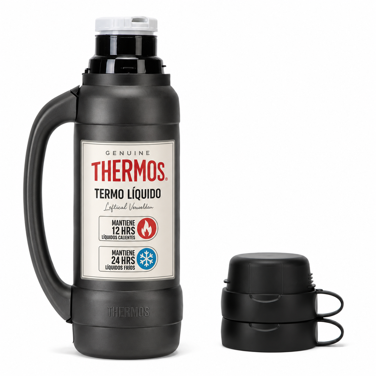 TERMO Para Líquidos 1.8 Litros THERMOS 35-180-C8 Black
