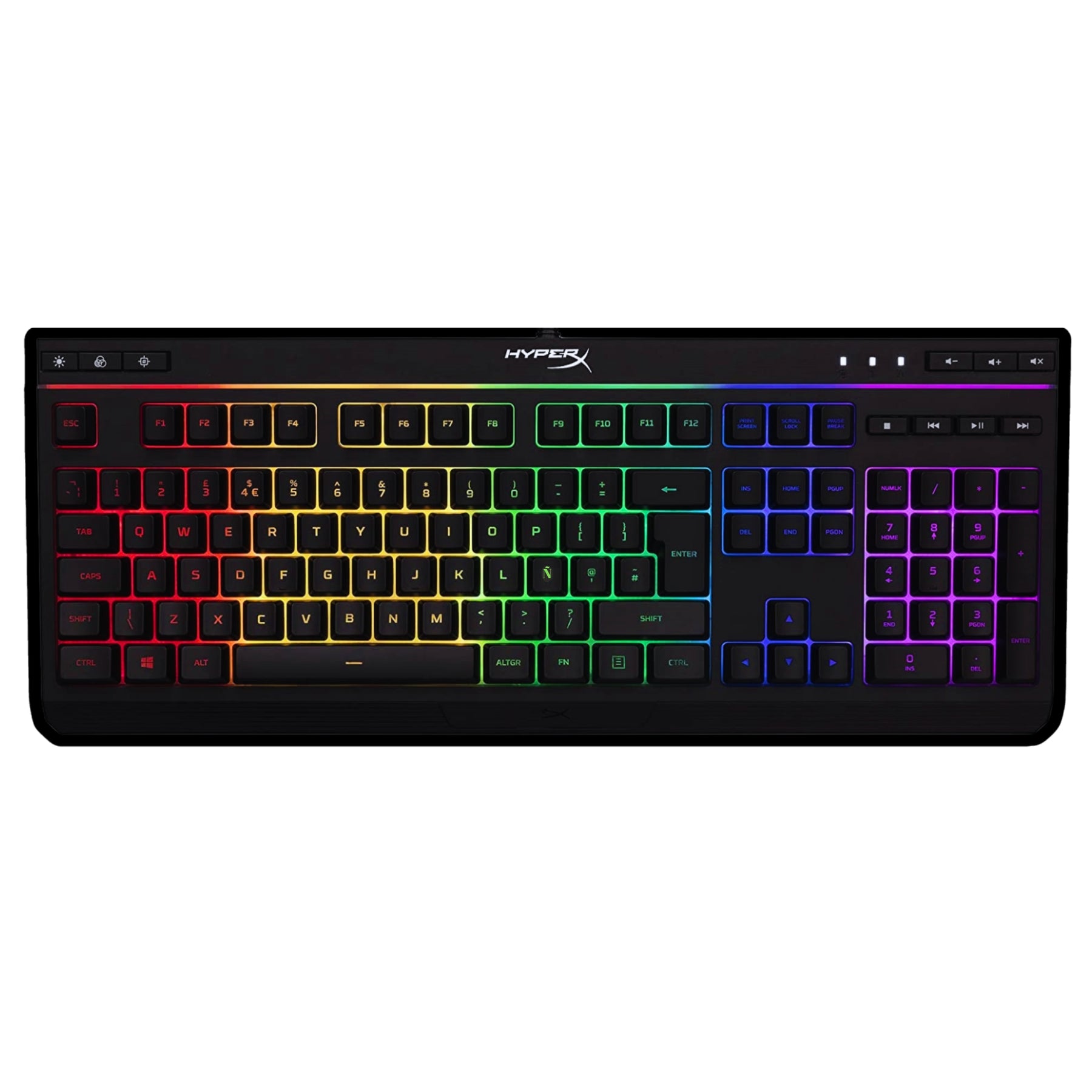 Teclado Gamer HyperX Alloy Core RGB IPX Multiplataformas