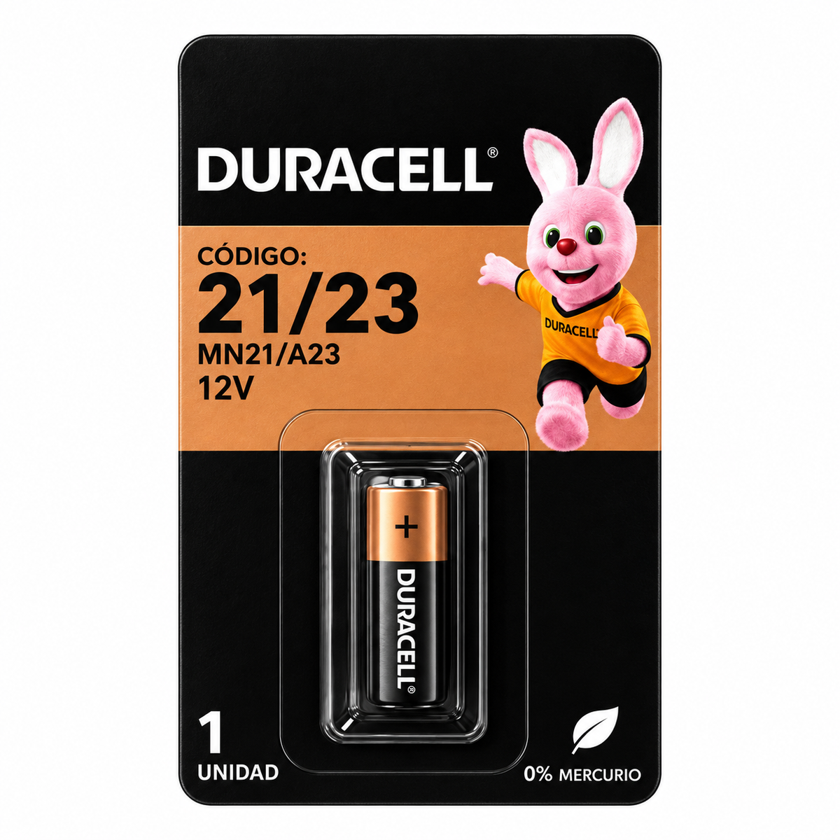 Pila Duracell Especial  23 / 21 / MN21 / A23 Duralock 12V