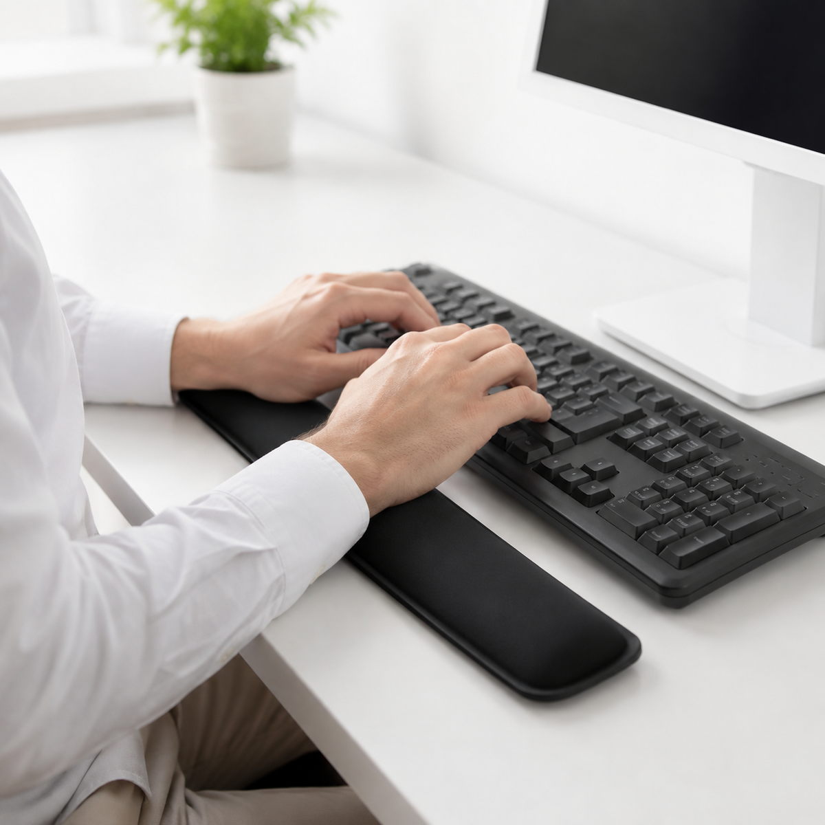 Apoya Muñecas Para Teclado Ultra Ergonómico Wrist Rest 00250