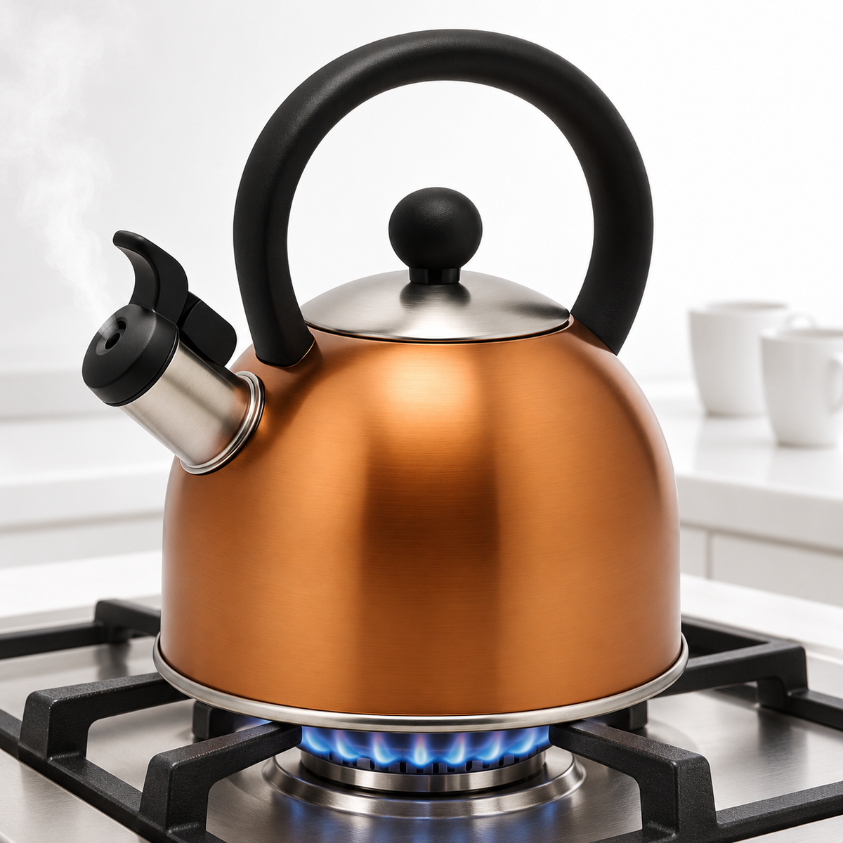 Tetera de Acero Inoxidable 2.5 LT Capri (for all Kitchens)
