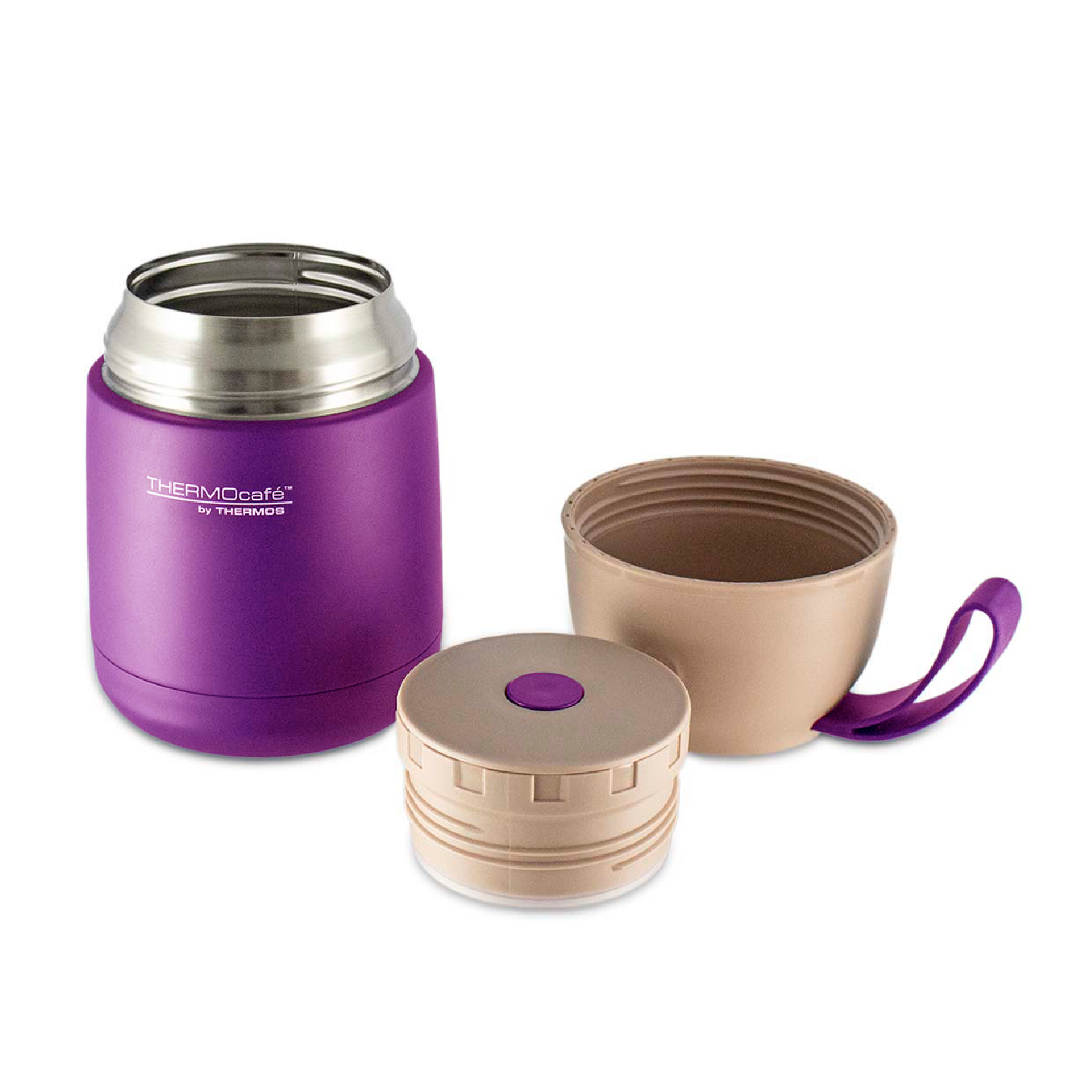 Termo de Comida Inox Cool BS25 450ML Purple Thermos FJ-450PU