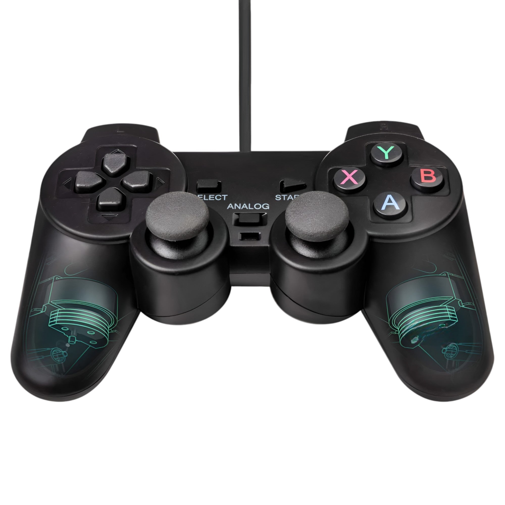 Gamepad USB con Análogos Black Deluxe DBC1001