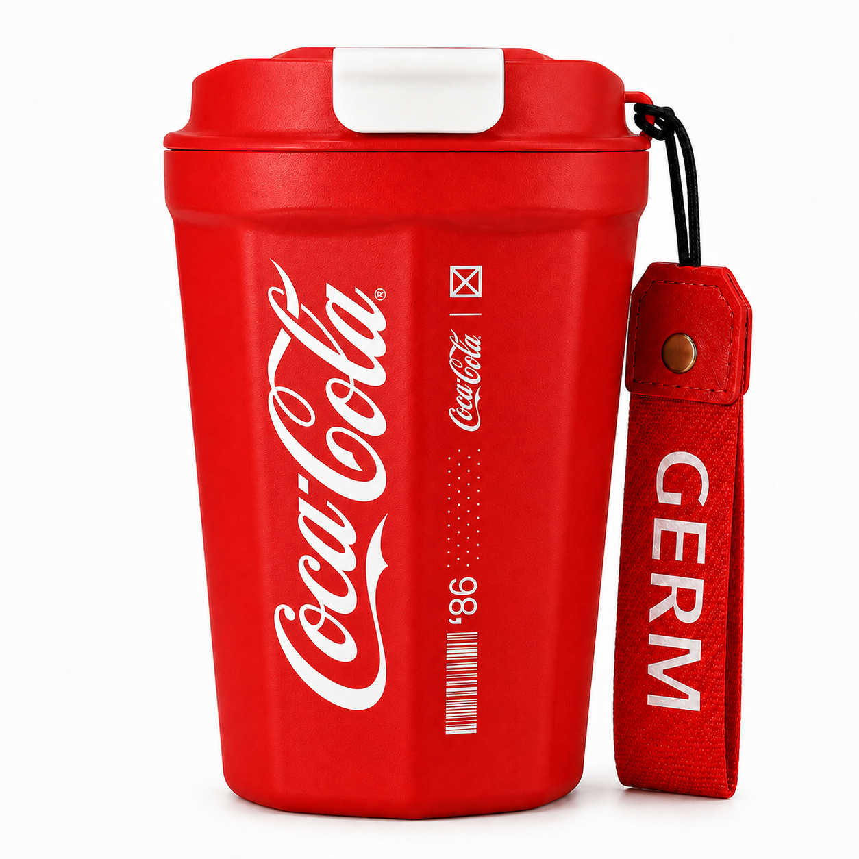 Vaso Termico MUG Germ Coca-Cola Acero Inoxidable 390ML Red